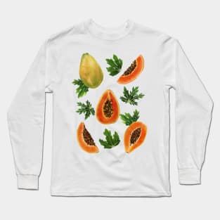 Papaya Punch Long Sleeve T-Shirt